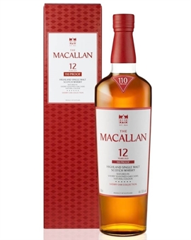 Macallan 12 år 110 Proof Sherry Oak Collection Highland Single Malt Scotch Whisky 70 cl 55%